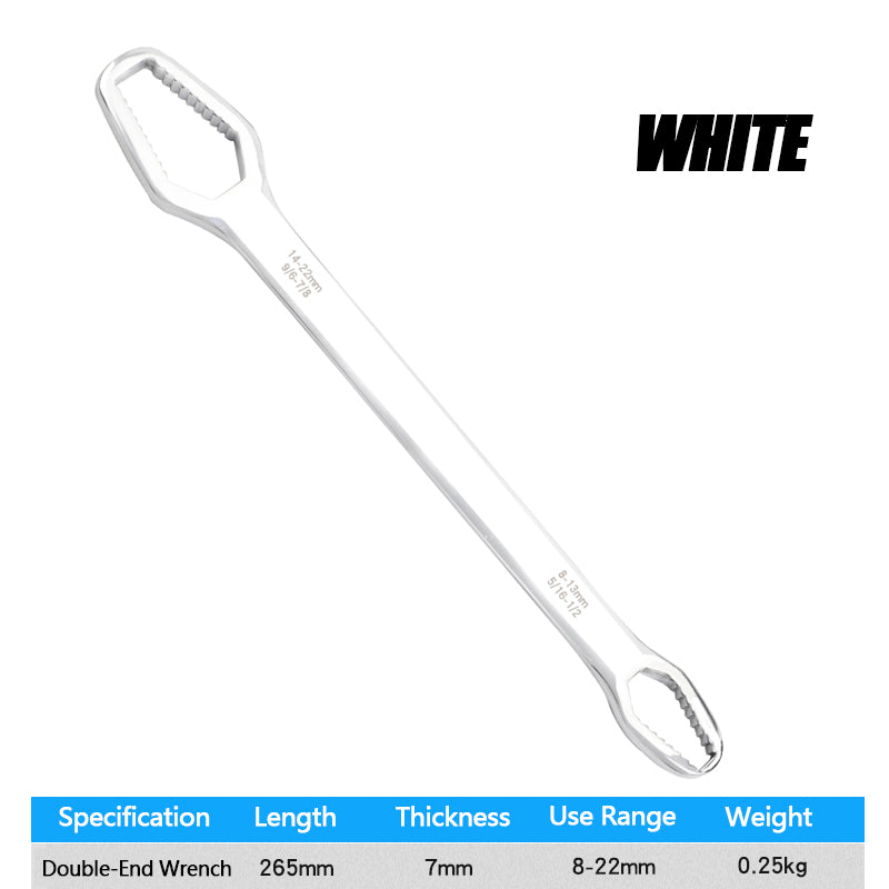 Universal Spanner Double-head Wrench