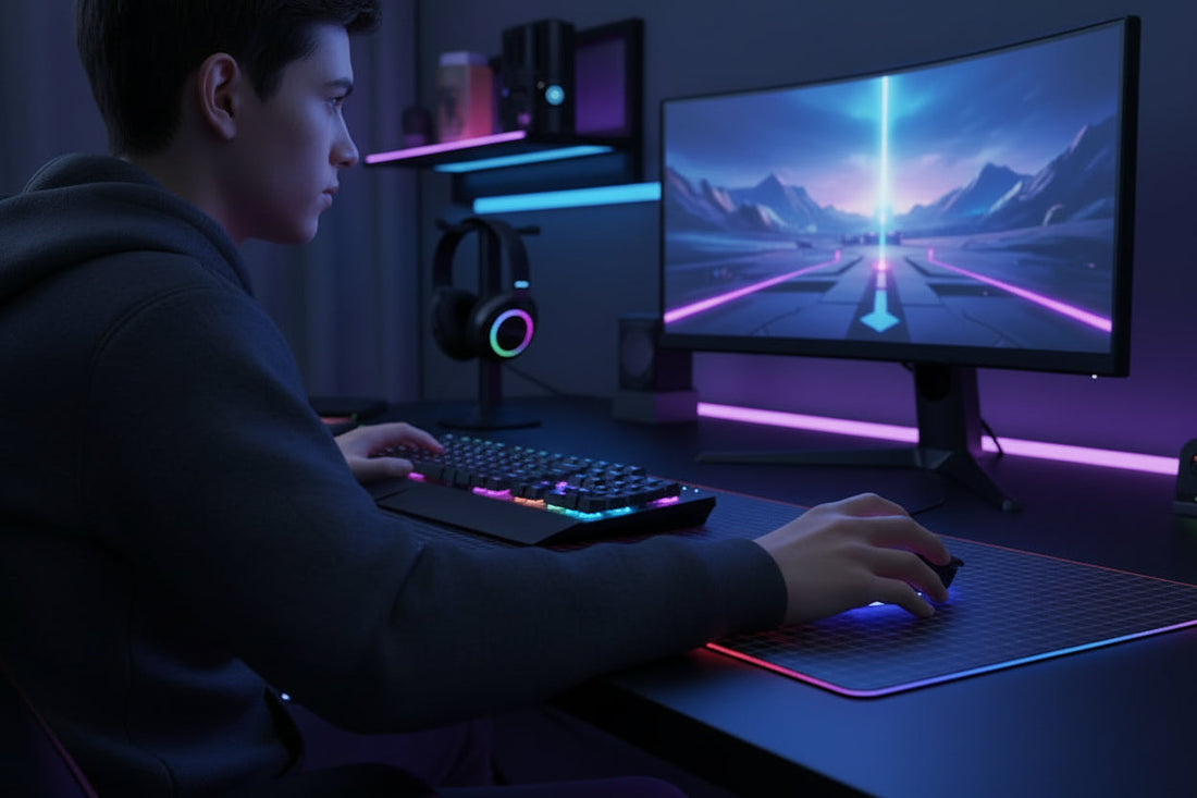 Glowing RGB Gaming Mouse