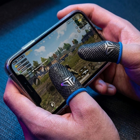 Pro Gaming Finger Sleeves for Screen Touch | Breathable And Sweatproof