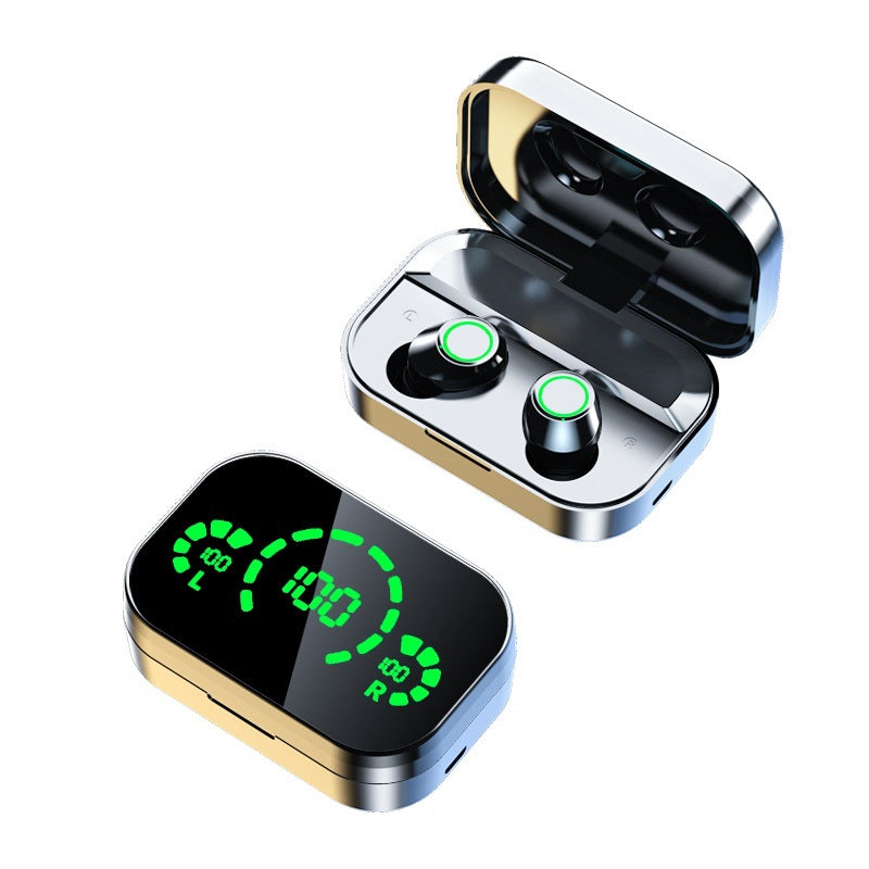 YD03 Wireless Earbuds – HD Call Quality & Smart Digital Power Screen