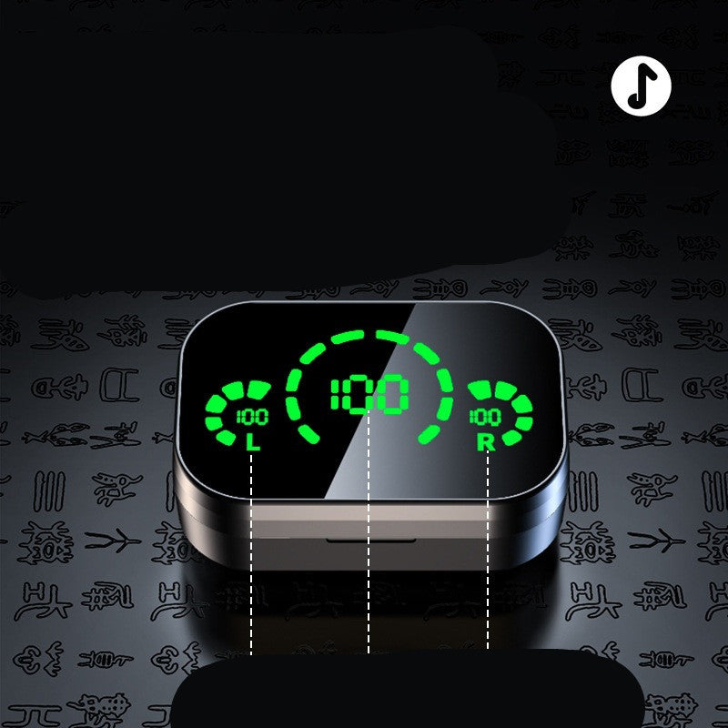 YD03 Wireless Earbuds – HD Call Quality & Smart Digital Power Screen