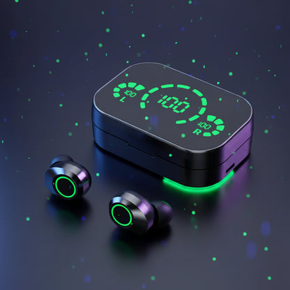 YD03 Wireless Earbuds – HD Call Quality & Smart Digital Power Screen