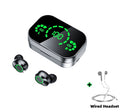 YD03 Wireless Earbuds – HD Call Quality & Smart Digital Power Screen